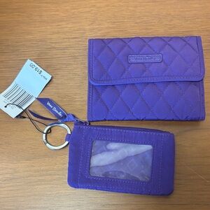 Vera Bradley Quilted Set in Rich Purple